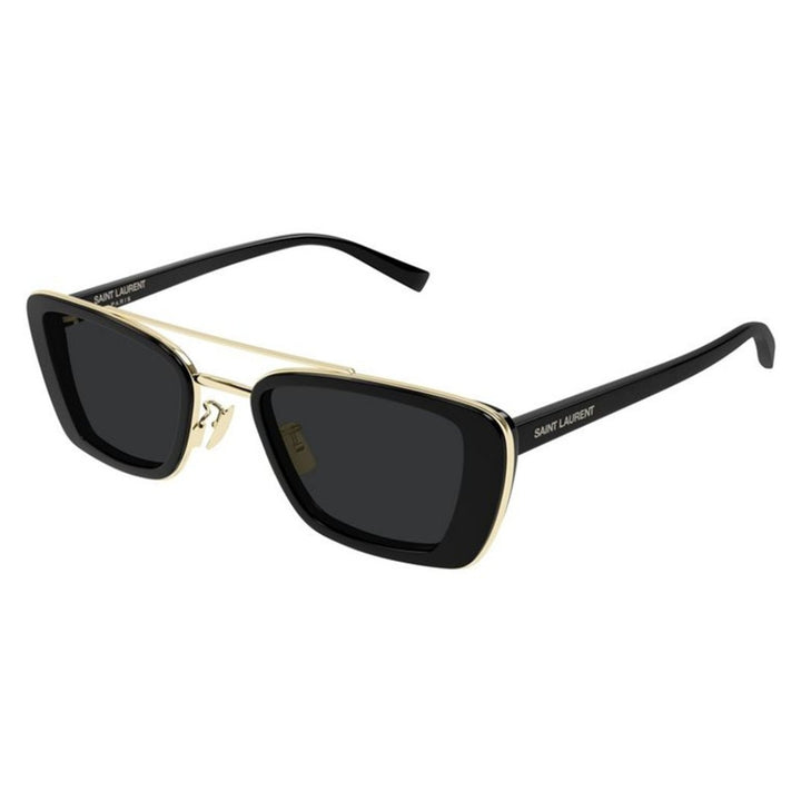 Saint Laurent SL825 001 black rectangular sunglasses