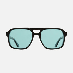 Cutler and Gross 1394 Black Aviator Sunglasses