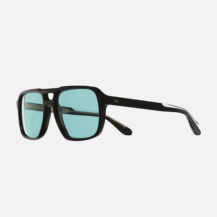 Cutler and Gross 1394 Black Aviator Sunglasses