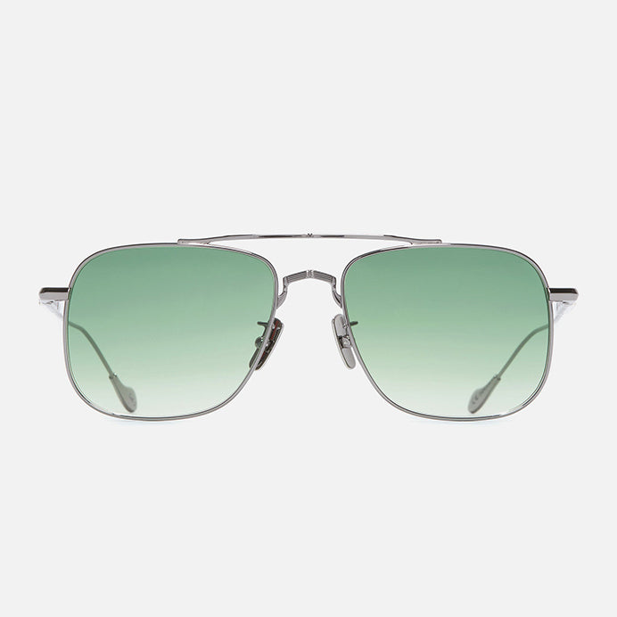 The Great Frog Richards Gunmetal Rectangle Sunglasses
