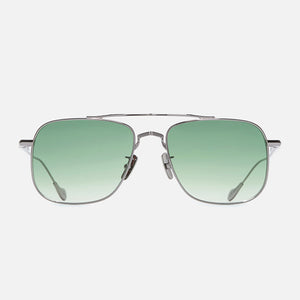 The Great Frog Richards Gunmetal Rectangle Sunglasses