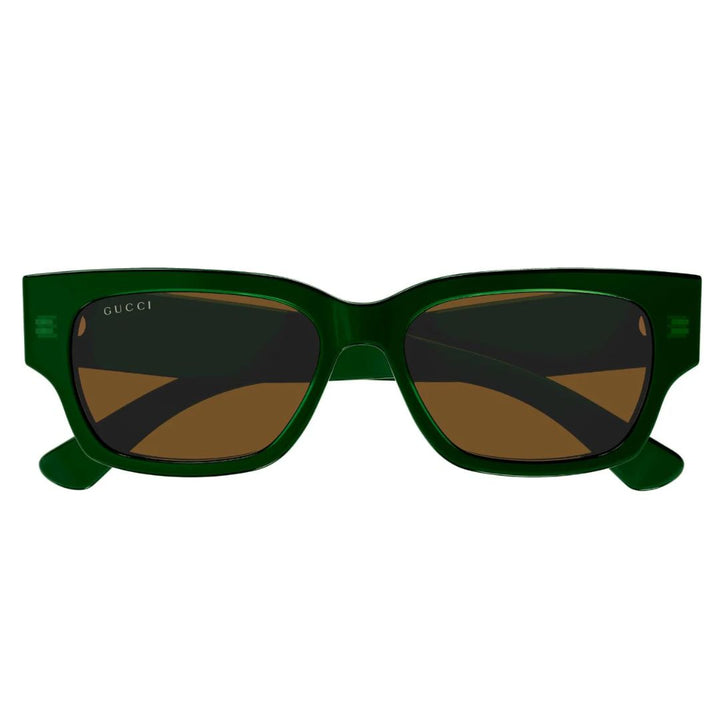 Gucci GG1794S 004 Rectangle Sunglasses Black Acetate Frame Grey Lens