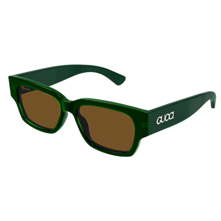 Gucci GG1794S 004 Rectangle Sunglasses Black Acetate Frame Grey Lens