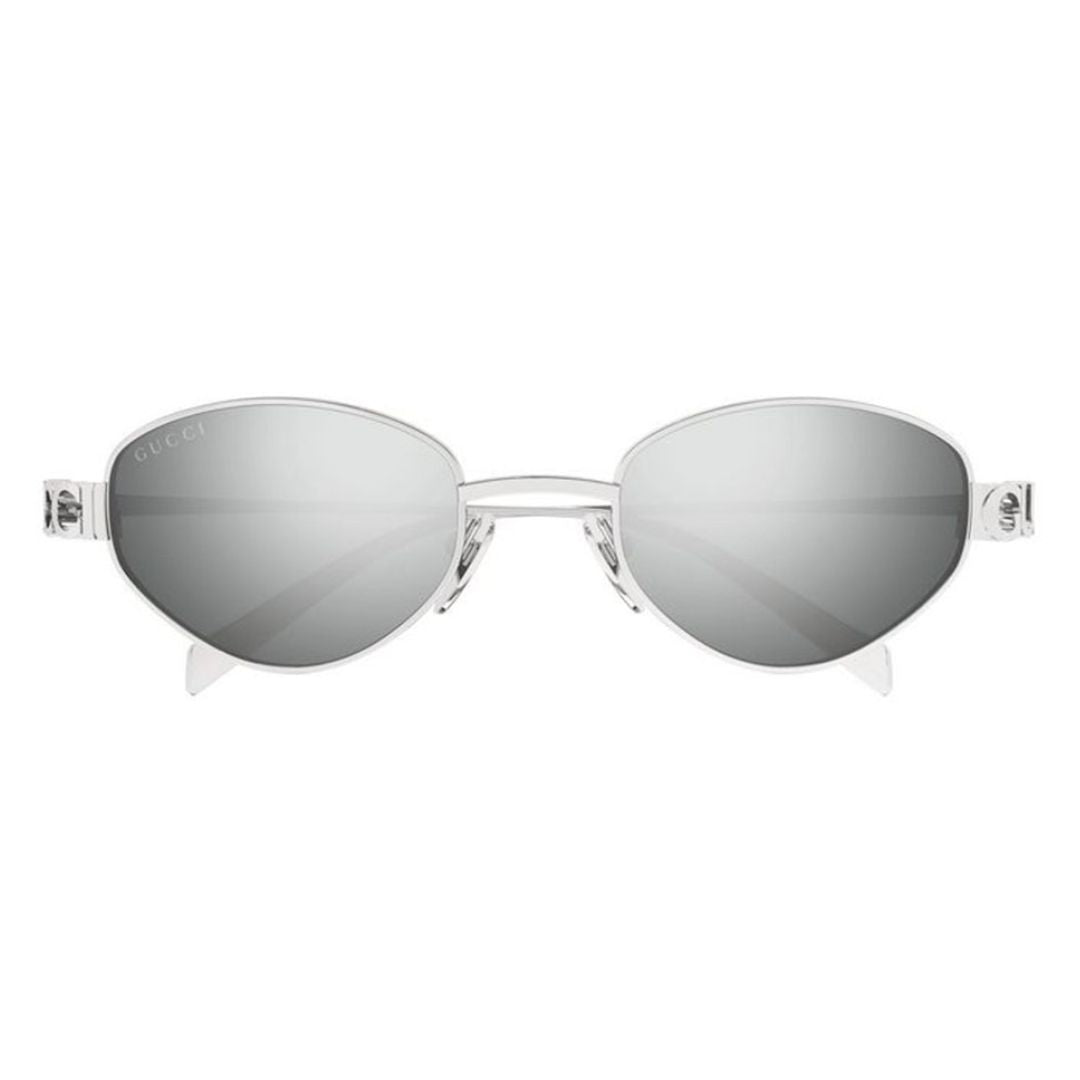 Gucci GG1935S 004 Women Square Sunglasses Black Frame Grey Lens