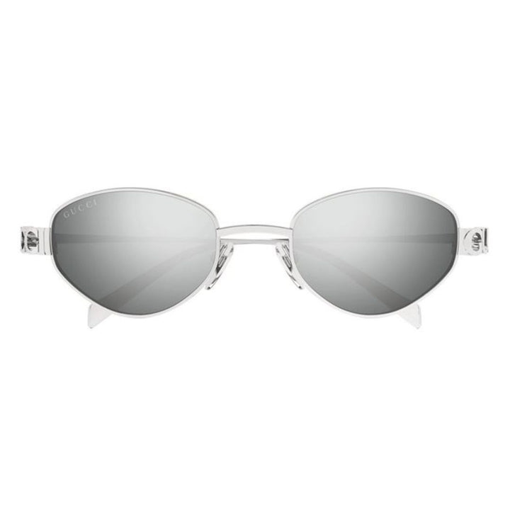 Gucci GG1935S 004 Women Square Sunglasses Black Frame Grey Lens