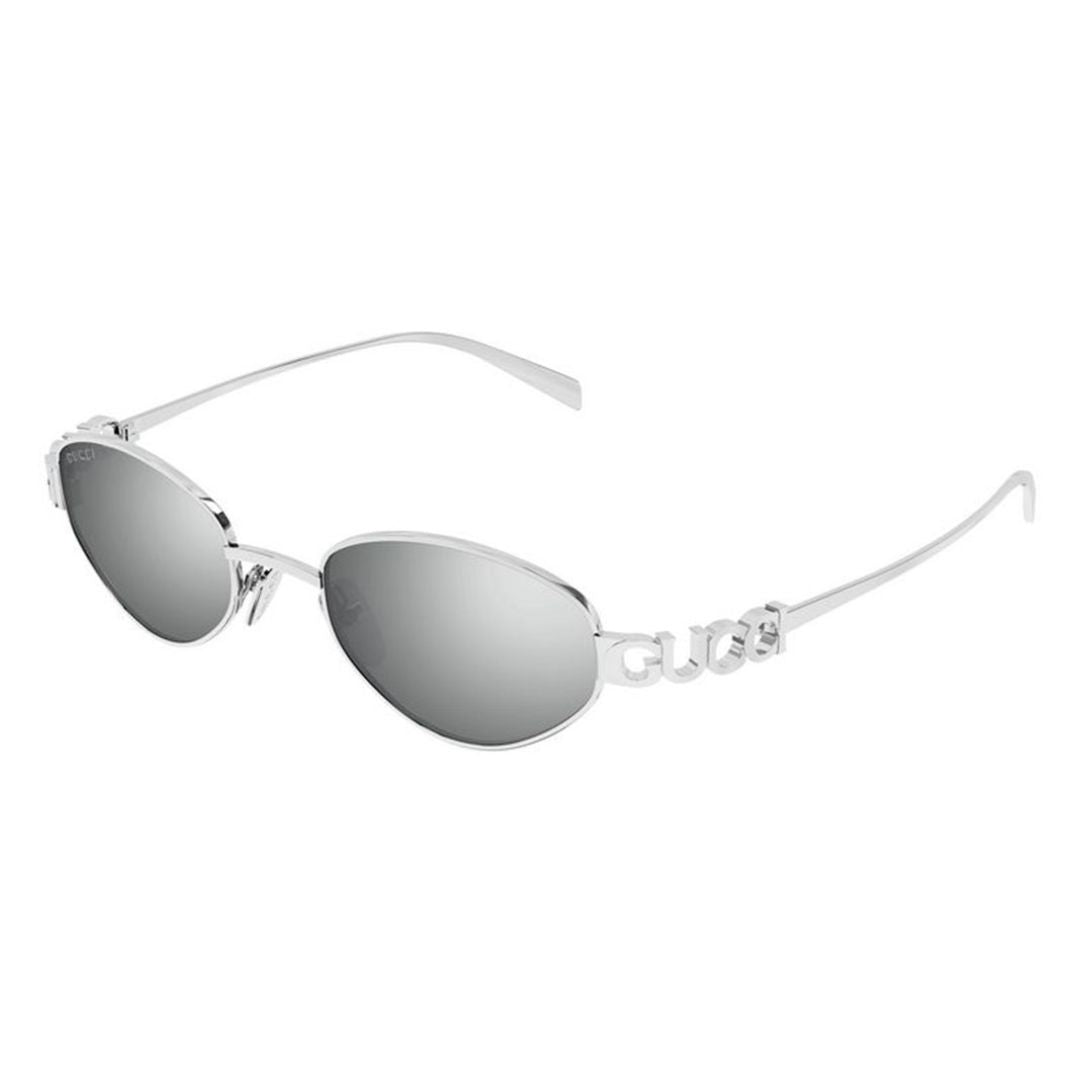 Gucci GG1935S 004 Women Square Sunglasses Black Frame Grey Lens