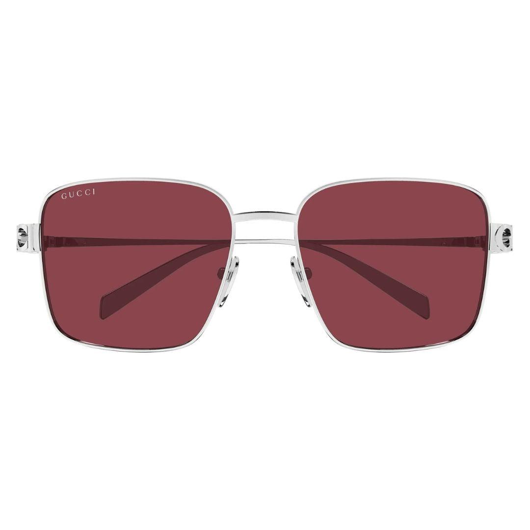 Gucci GG1937S 003 Women Square Sunglasses Black Acetate Frame Grey Lens