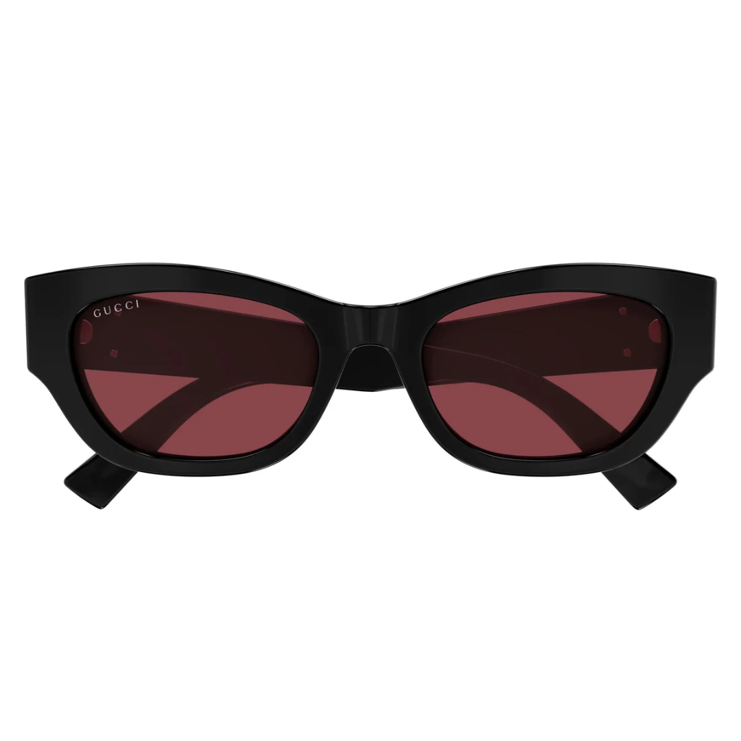 Gucci GG1954SA 004 Cat Eye Sunglasses Havana Frame Brown Lenses