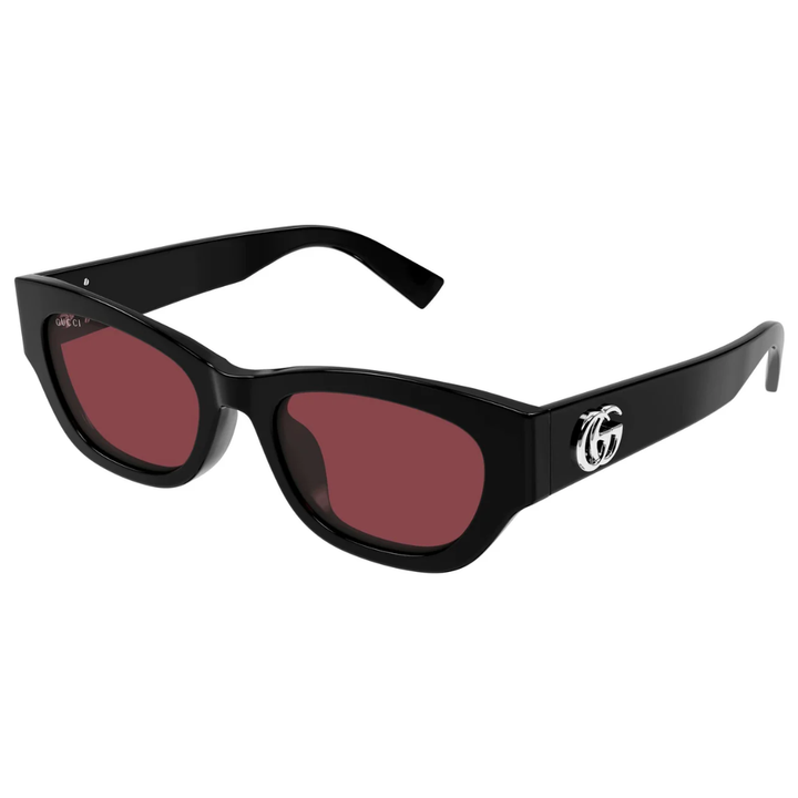 Gucci GG1954SA 004 Cat Eye Sunglasses Havana Frame Brown Lenses