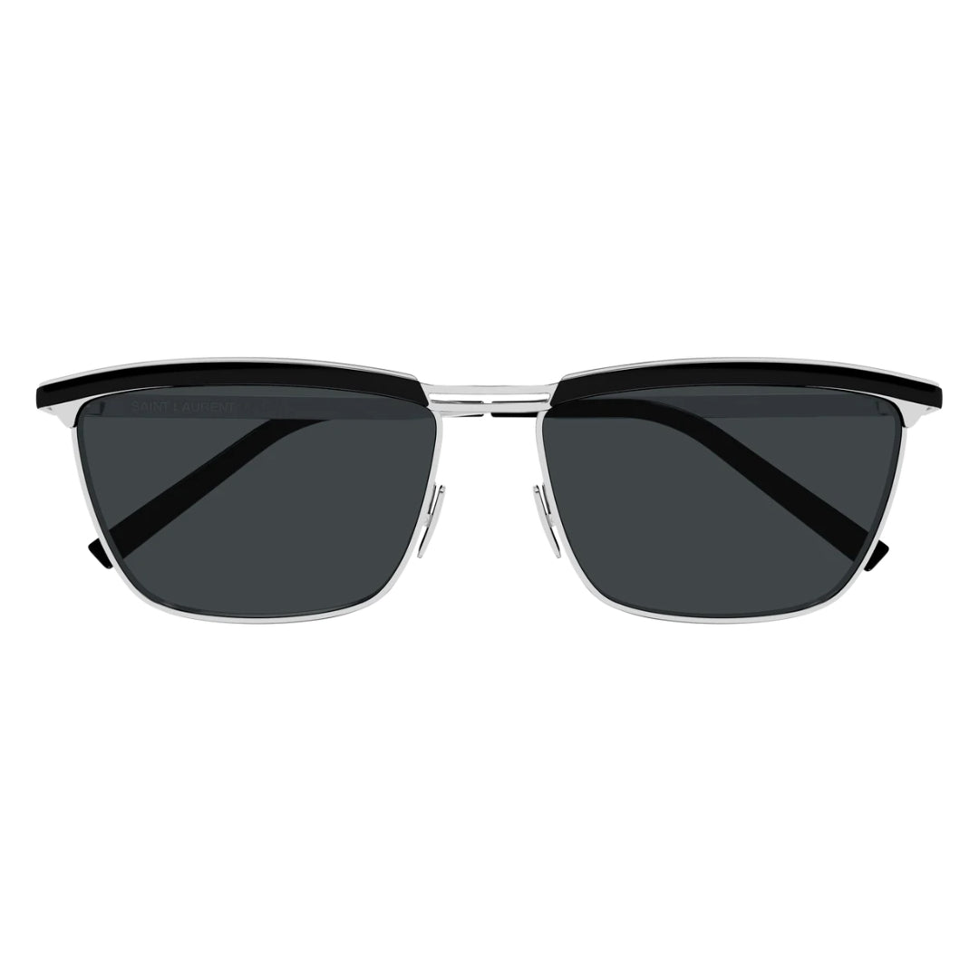 Saint Laurent SL795 JOE 003 Unisex Rectangle Sunglasses Havana Frame Grey Lens