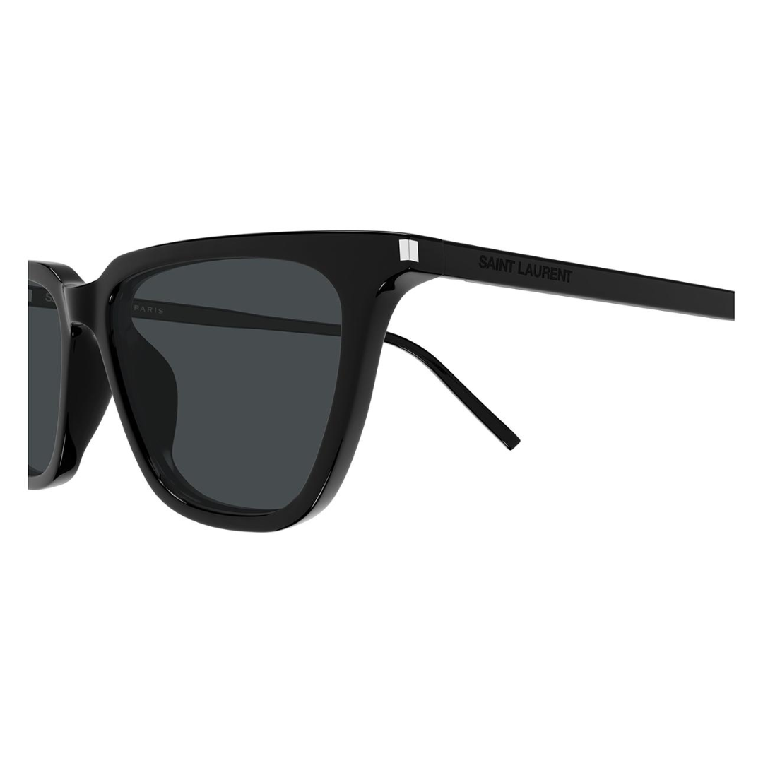 Saint Laurent SL899 SULPICE THIN 001 Cat Eye Sunglasses Black Frame Grey Lenses 3