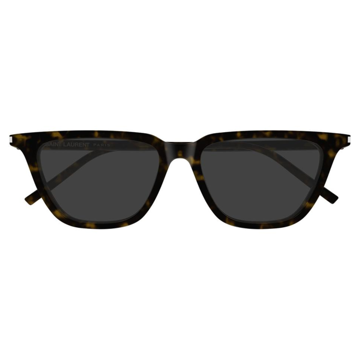 Saint Laurent SL899 SULPICE THIN 002 Cat Eye Sunglasses Havana Frame Brown Lenses 4