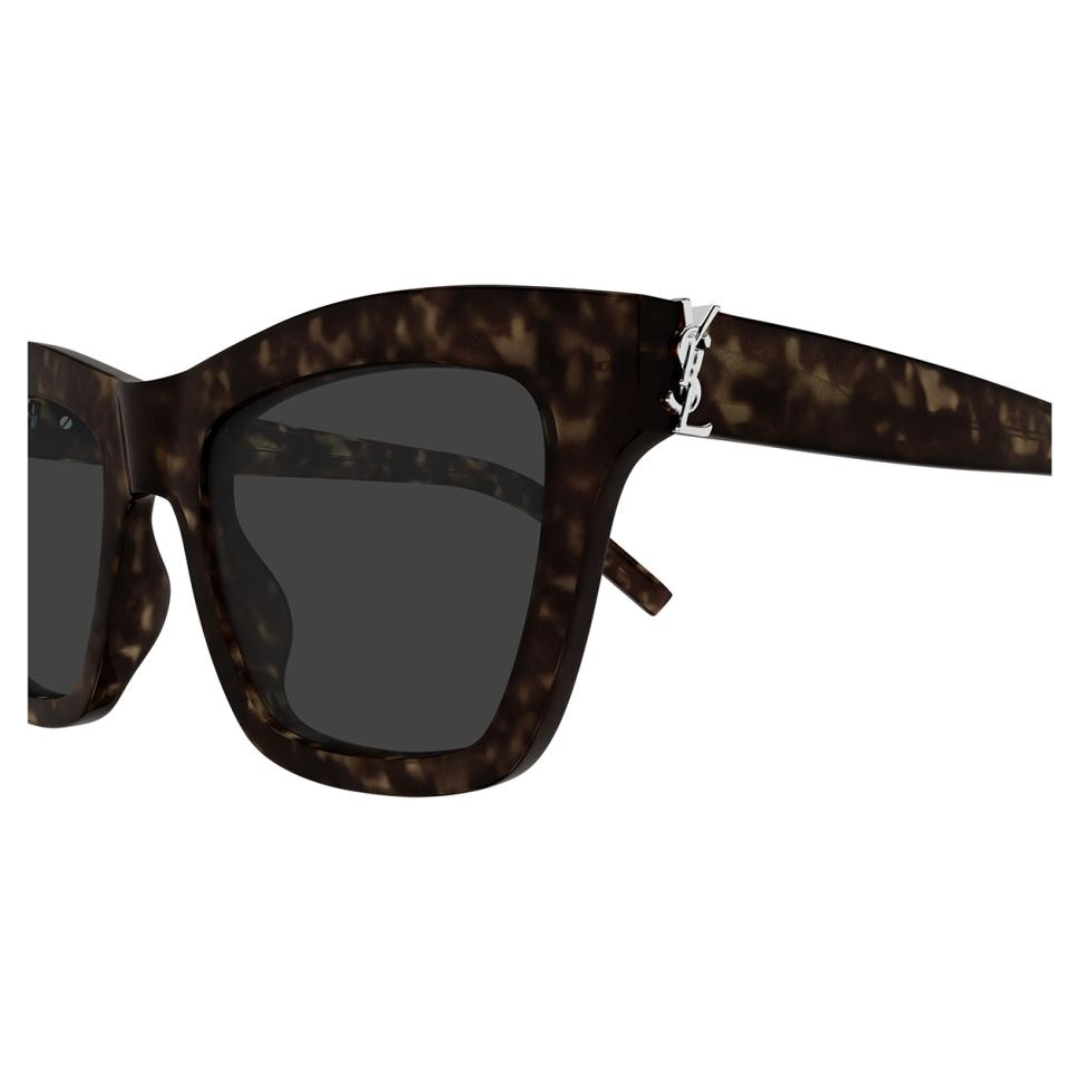 Saint Laurent SLM156 002 Cat Eye Sunglasses Havana Tortoise Frame Brown Lenses 3