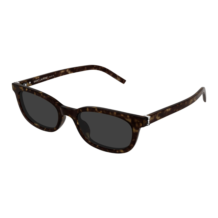 Saint Laurent SLM160 002 Cat Eye Sunglasses Havana Tortoise Frame Grey Lenses 2