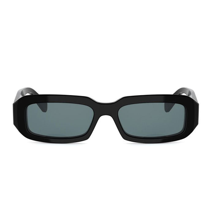 Celine CL40335I 01V black acetate sunglasses with blue lenses