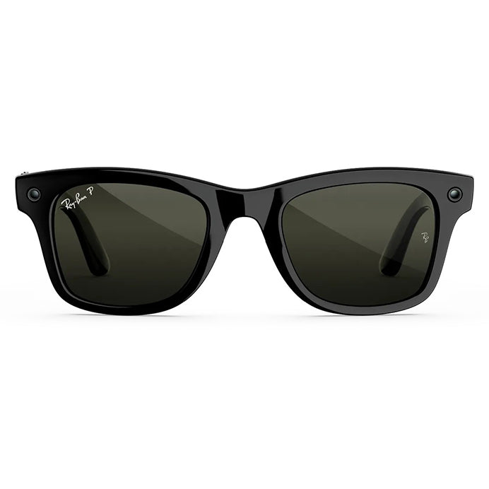 Ray-Ban Wayfarer Gen 3 | Shiny Black | Green Polarised
