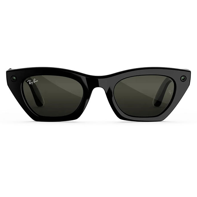 Ray-Ban | Zena Gen 3 | Shiny Black with green polarized lenses