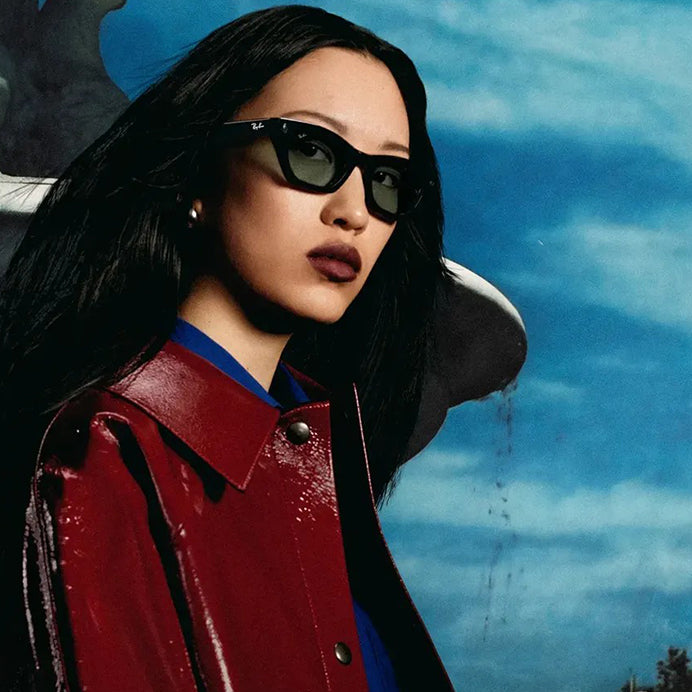 Ray-Ban | Zena Gen 3 | Shiny Black Green lenses Sunglasses