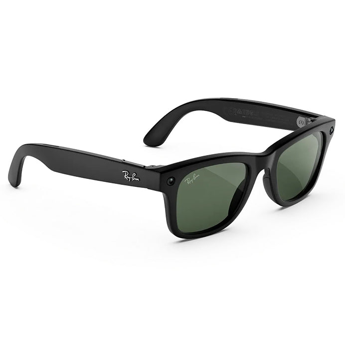 Ray-Ban Wayfarer Gen 3 | Matte Black | Graphite Green