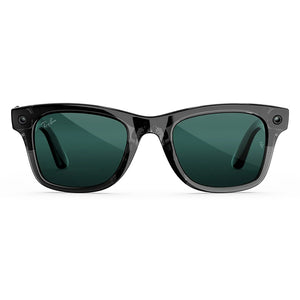 Ray-Ban Wayfarer Gen 3 | Transparent Black | Aquamarine
