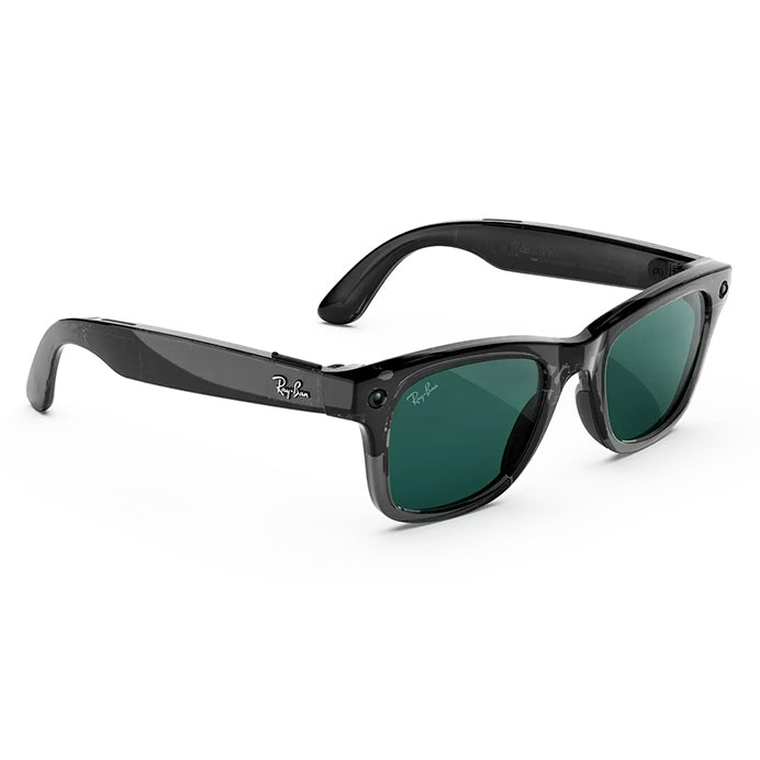Ray-Ban Wayfarer Gen 3 | Transparent Black | Aquamarine