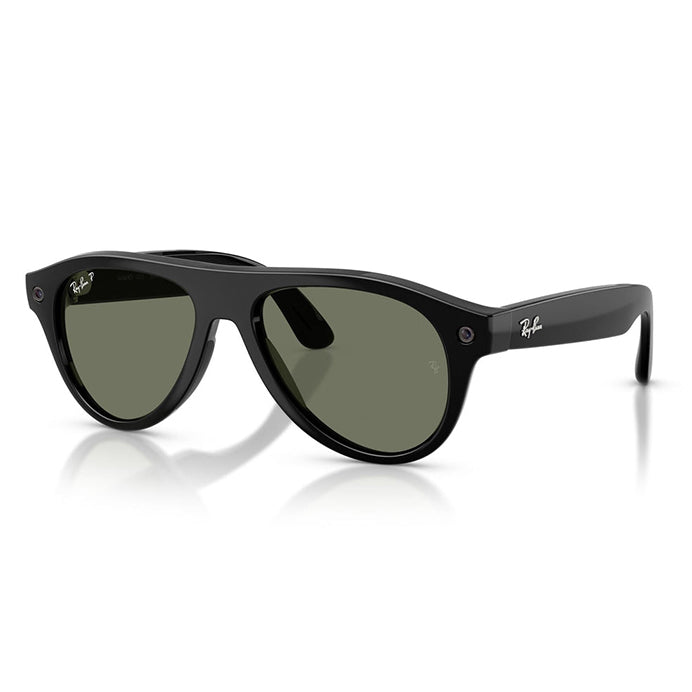 Ray-Ban Meta Aviator Gen 3 Black Green Polarized – view 2