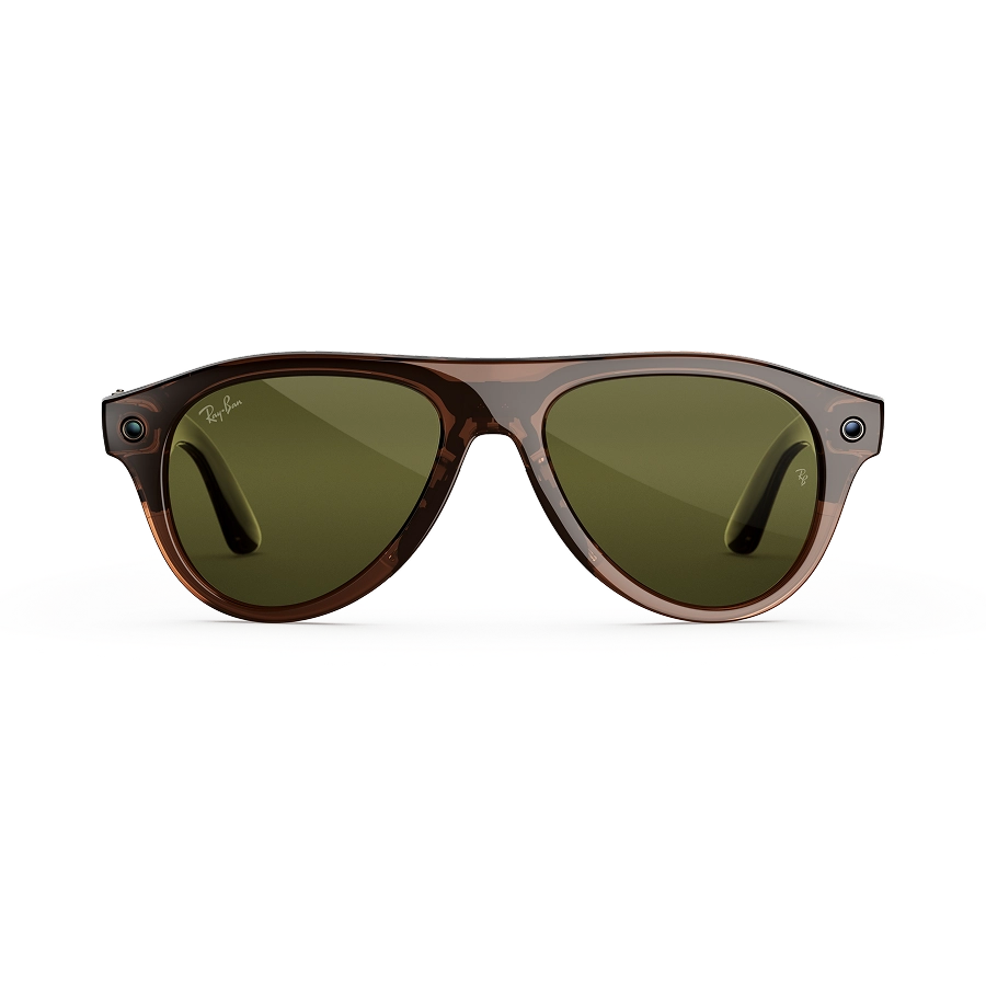 Ray-Ban Meta Aviator – Gen 3
Transparent Umber (Transitions Jade)
