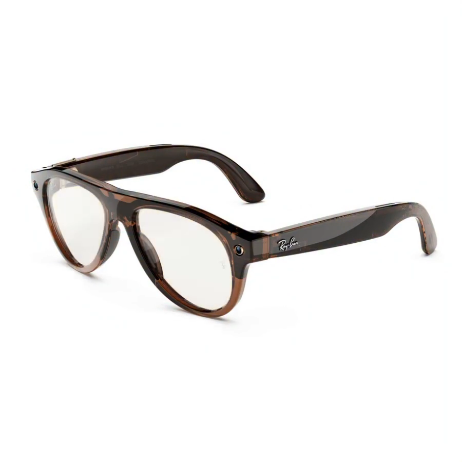 Ray-Ban Meta Aviator – Gen 3
Transparent Umber (Transitions Jade)