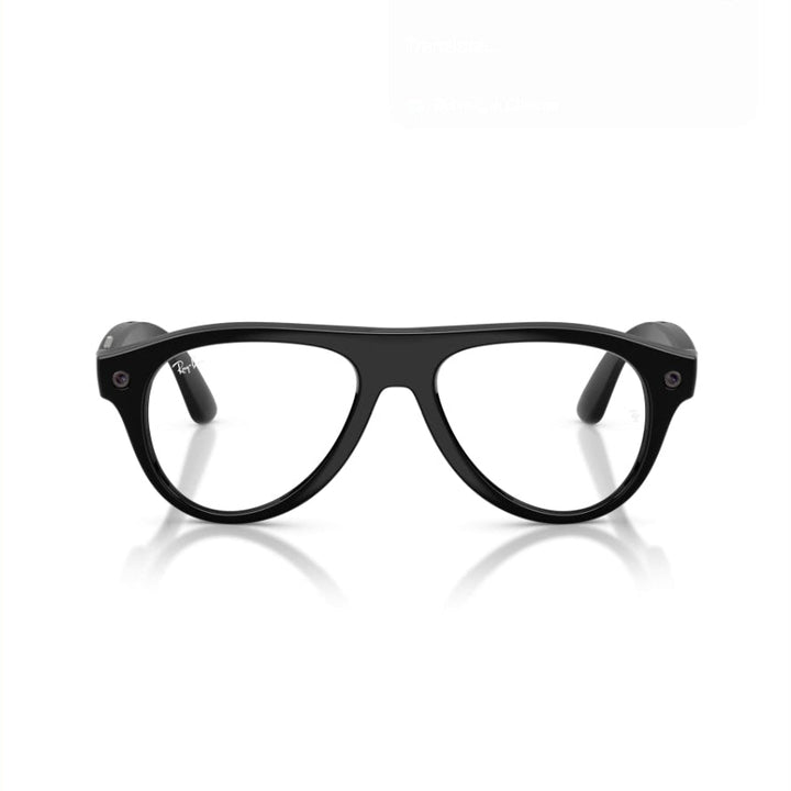 Ray-Ban Meta Aviator – Gen 3 | Shiny Black (Transitions Graphite Green)