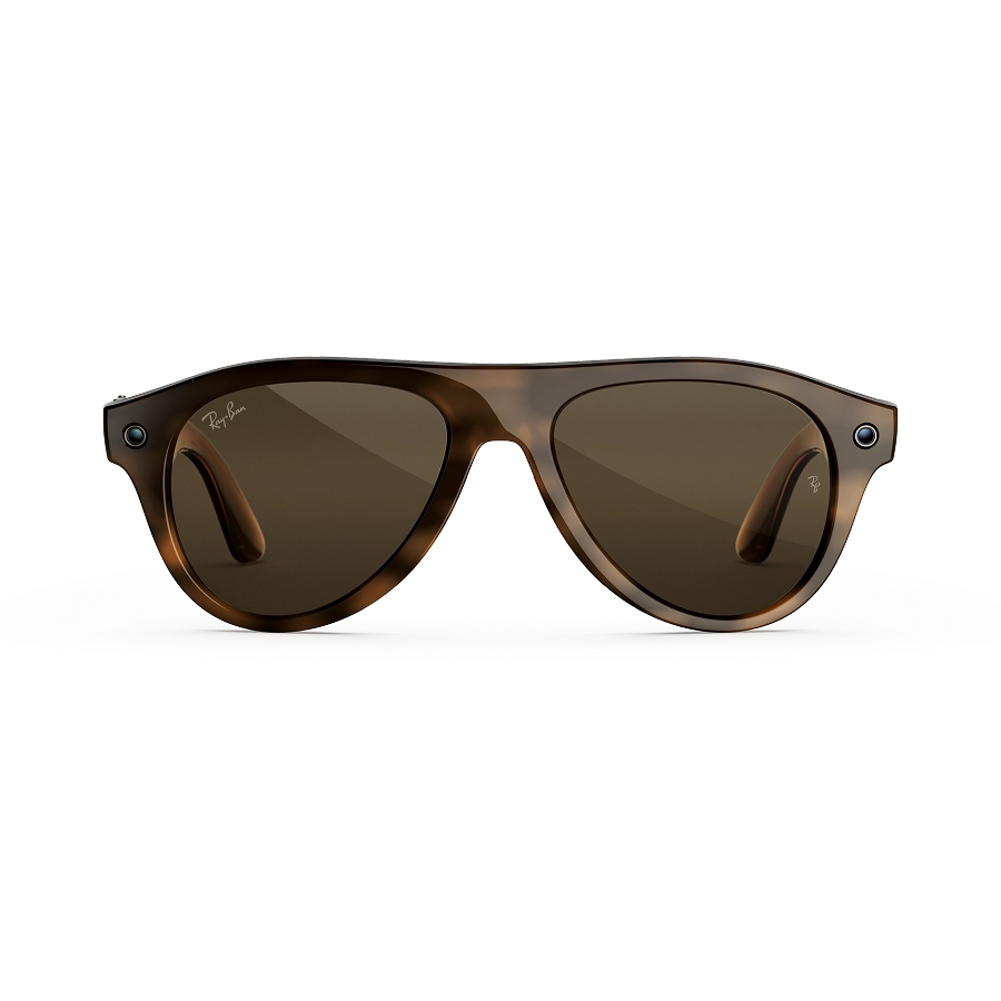 Ray-Ban Meta Aviator Gen 3 Havana Transitions Brown – detail