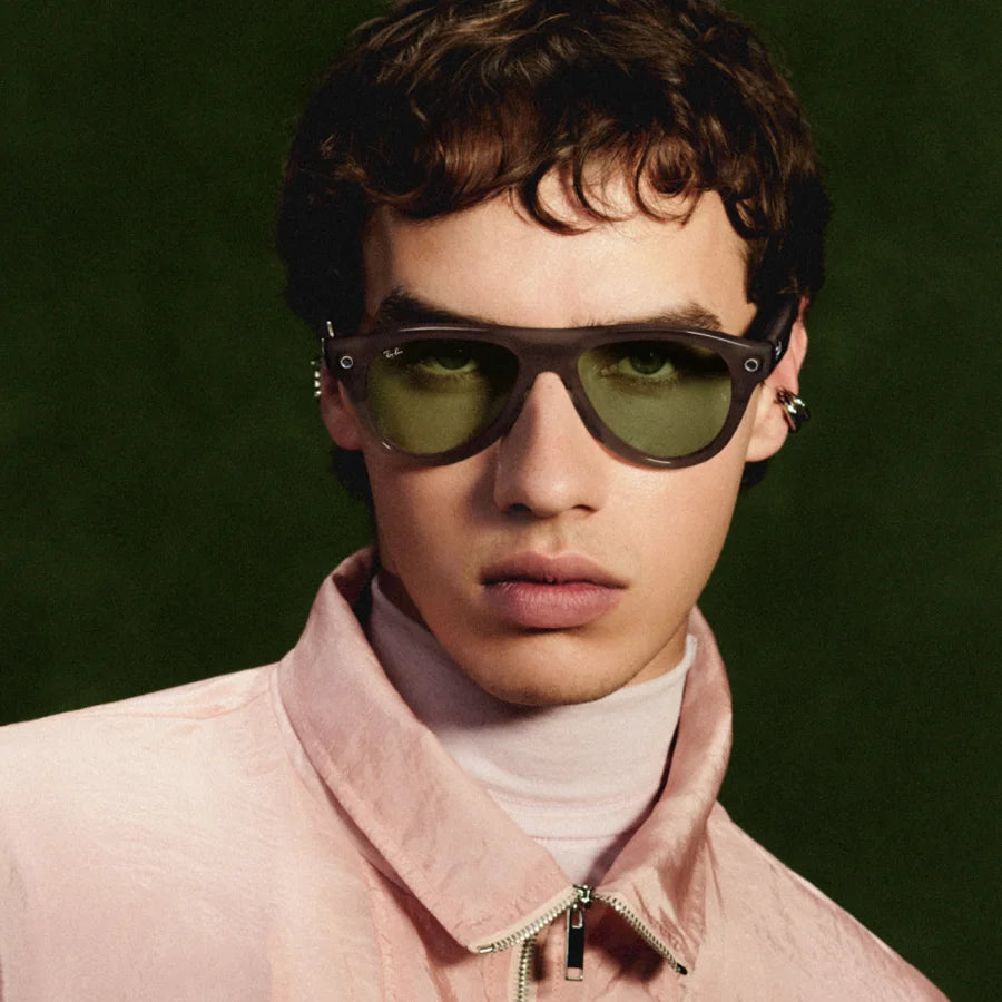 Ray-Ban Meta Aviator – Gen 3
Transparent Umber (Transitions Jade)