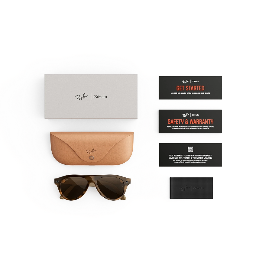 Ray-Ban Meta Aviator – Gen 3
Transparent Umber (Transitions Jade)